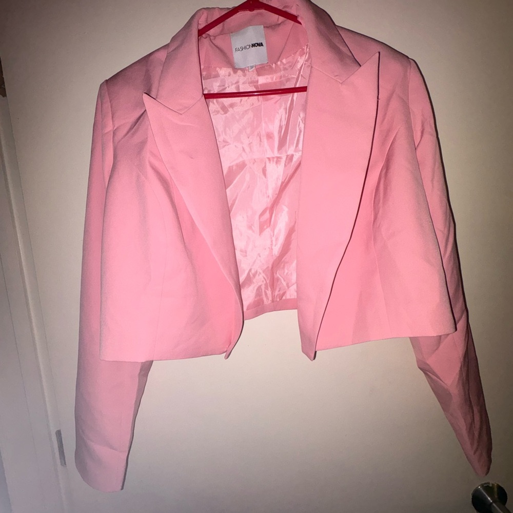 Fashion Nova Pink Women's Jacket